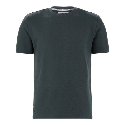 TRISTAN DARK GREEN JACQUARD T-SHIRT