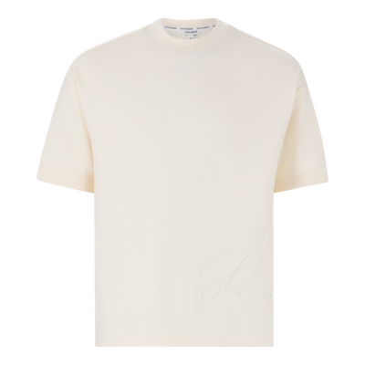 RUSH ECRU CREW NECK T-SHIRT