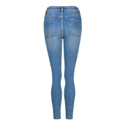 ZOE CONTOUR CURVY MID WASH SKINNY