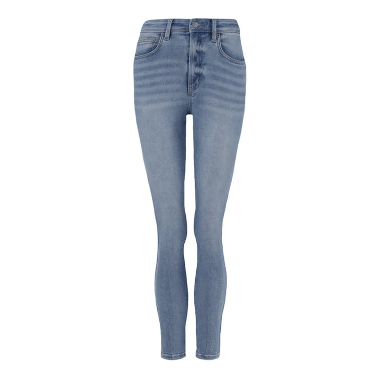 ZOE CONTOUR CURVY MID WASH SKINNY