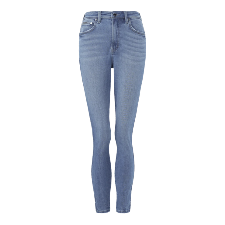ZOE CONTOUR CURVY MID WASH SKINNY
