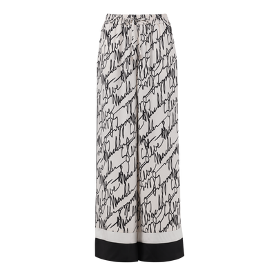 PARKER WHITE WIDE LEG PANT